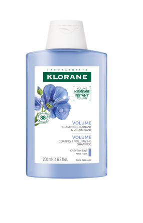 Клоран Льон шампунь для об'єму тонкого волосся Klorane Shampoing au Lin BIO, 200 мл new Дніпро