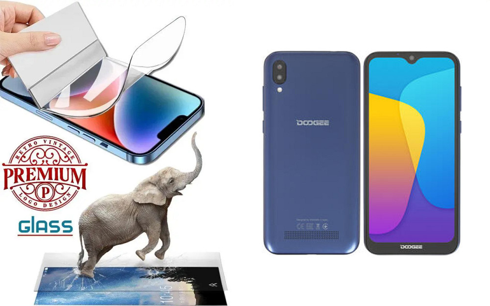 Полиуретановая пленка Doogee X90, X90L, Premium, толщина 0,2 мм Киев - изображение 1