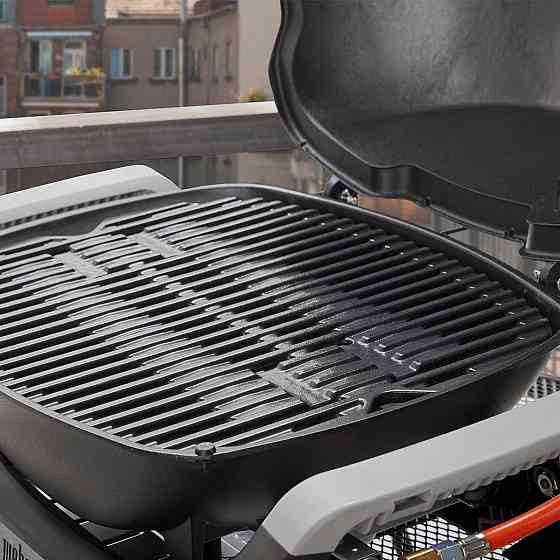 Газовый гриль Weber Q1200N Black с боковыми столиками 1501070 Код: 012982 Ровно