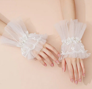 Манжети мереживні жіночі білі Київ - фото 1