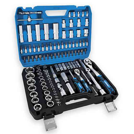 Професійний набір інструментів в кейсі MÖLDER 1/2", 1/4" 72 T, CR-V, 108од. Киев