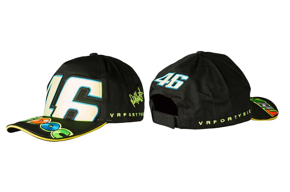 Бейсболка 46 VALENTINO ROSSI (черная, 100% хлопок) Мукачево - изображение 1