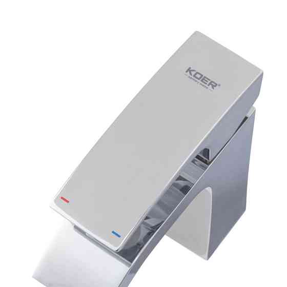 Смеситель для умывальника Koer KB-12007-01 (Цвет хром) (KR3442) Киев