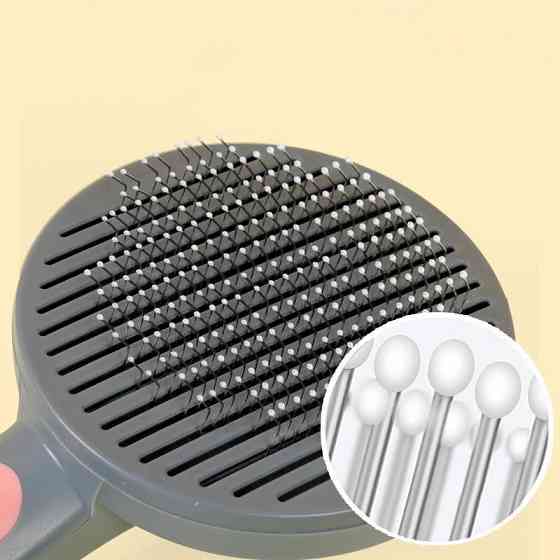 Массажная щетка для собак и кошек с самоочисткой Киев