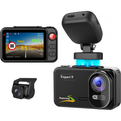 Видеорегистратор Aspiring Expert 9 Speedcam, WI-FI, GPS, 2K, 2 cameras (Aspiring Expert 9 Speedcam, WI-FI, GPS, 2K, 2 cameras) Винница - изображение 6