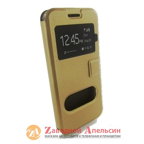 Чехол книжка Asus Zenfone C ZC451CG Smart Case gold Одесса - изображение 4