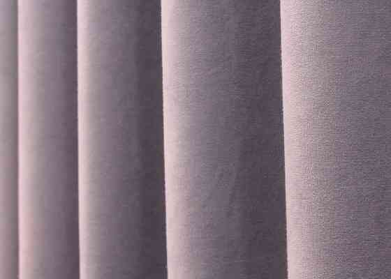 Комплект коротких штор VR-Textil Мікровелюр Petek № 1493ш Лавандовий 140х170 см 2 шт (35-0234) Київ