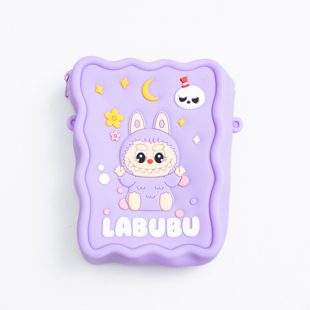 Силиконовая детская сумка через плечо Фиолетовая Киев - изображение 2