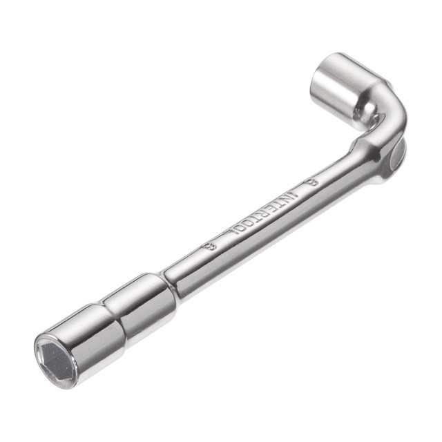 Ключ торцевий з отвором, L-подібний, 8 мм INTERTOOL HT-1608 Київ - фото 3