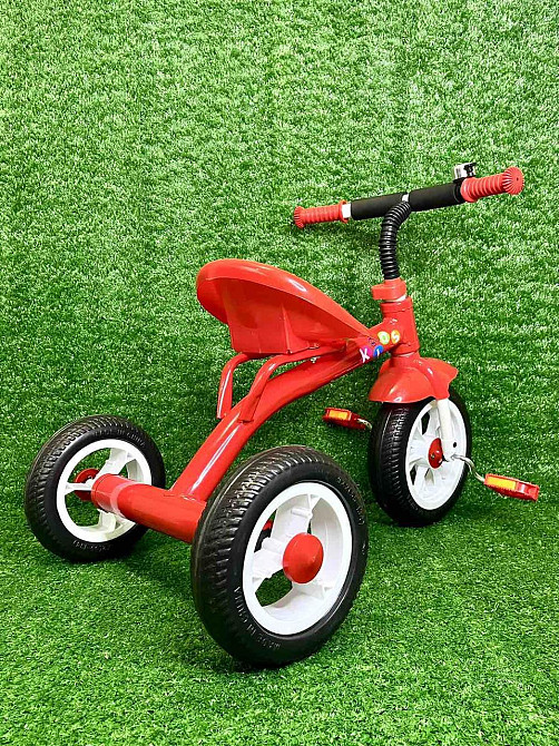 Велосипед PROFI KIDS триколісний дитячий Червоний (M 3252) Чернігів - фото 3