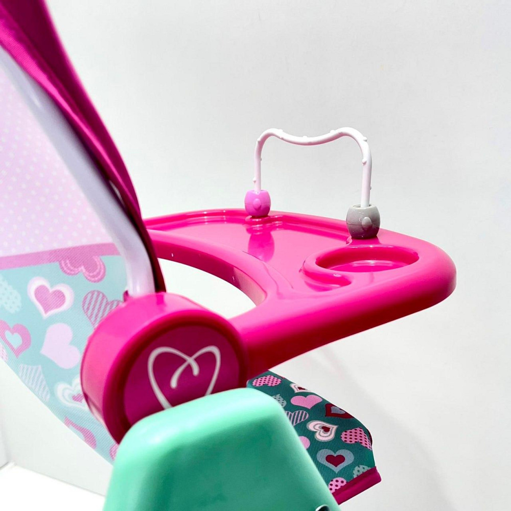 Ляльковий стільчик для годування ляльок FiVEoNiNE Рожевий (T771057) Чернигов - изображение 3