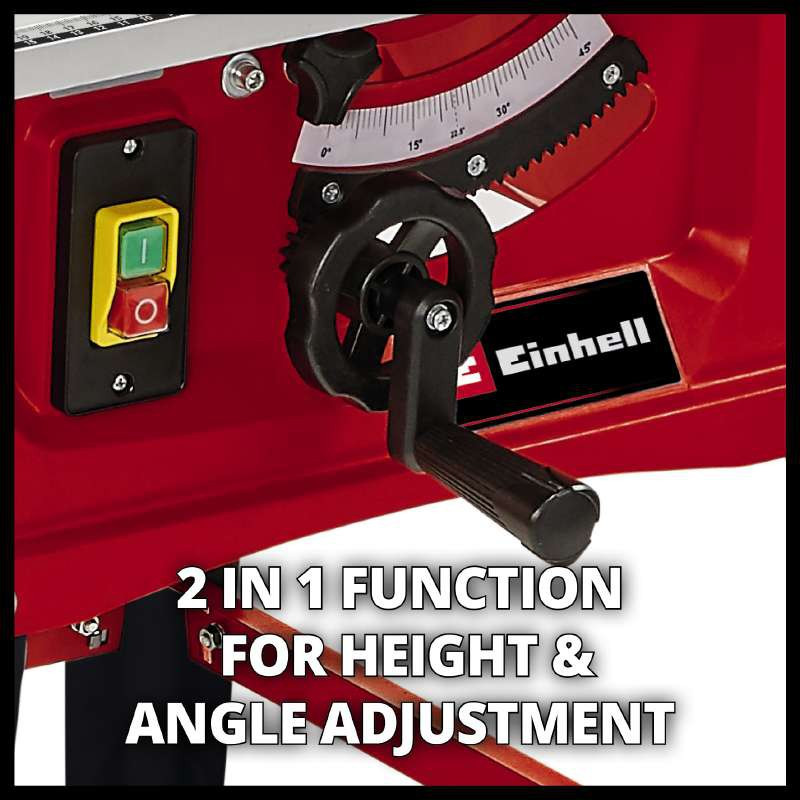 Мощная циркулярная пила Einhell TC-TS 254 Eco: 1800 Вт, диск 254 x 30 x 2,4 мм (4340505) Киев - изображение 2