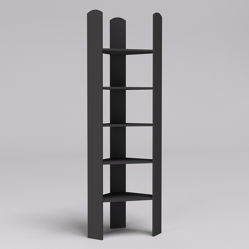 Стеллаж ОС-5 угловой, Антрацит, 500/500/2000 Львов - изображение 1