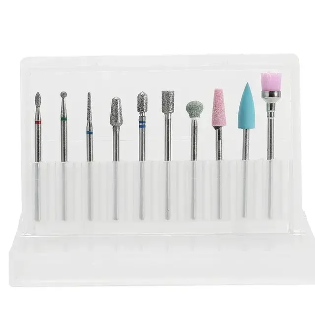 Набор насадок для фрезера, 10 шт. Киев - изображение 1