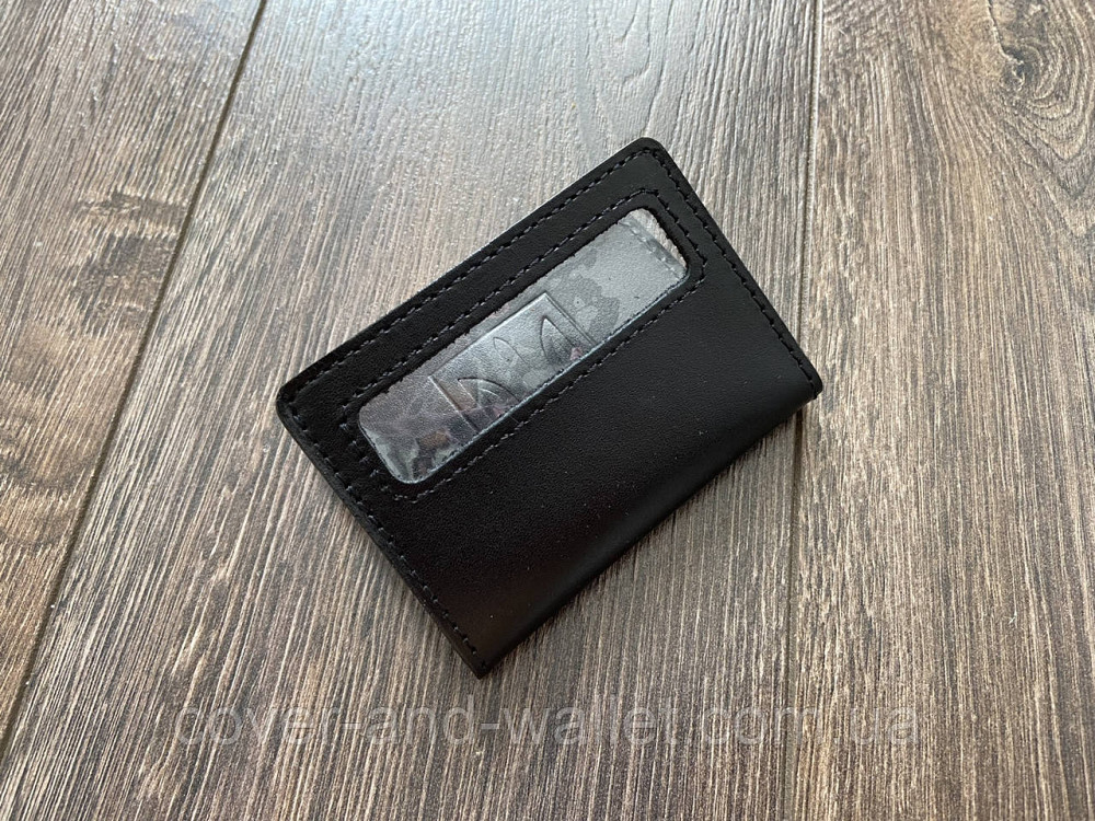 Кожаная обложка для прав или Id паспорта с Гербом Украины Киев - изображение 6