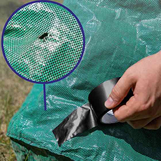 Ізоляційна стрічка (ізолента) "PowerTape" 50мм х 10м 0,2мм чорна Alca, 554300 Київ