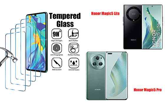 Захисне скло ArmorGlass для Honor Magic5 Lite, Magic5 Pro – стійке до подряпин та ударів Київ