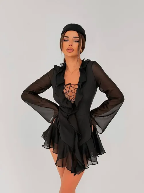 Платье-комбез женское из шифона и софта - идеальный вариант Одесса - изображение 1