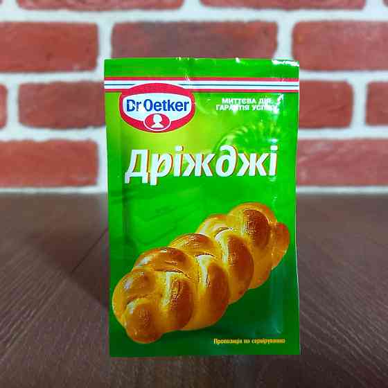 Дріжджі сухі хлібопекарські швидкодійні ТМ "Dr. Oetker" 7г Харків