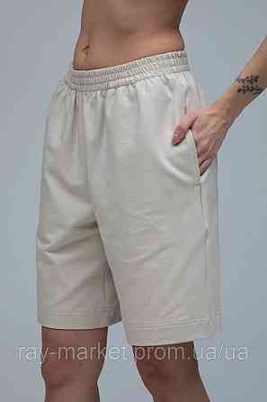 Шорты базовые RAY BASIC бежевые женские (U0701W-Cream) 3XL Киев