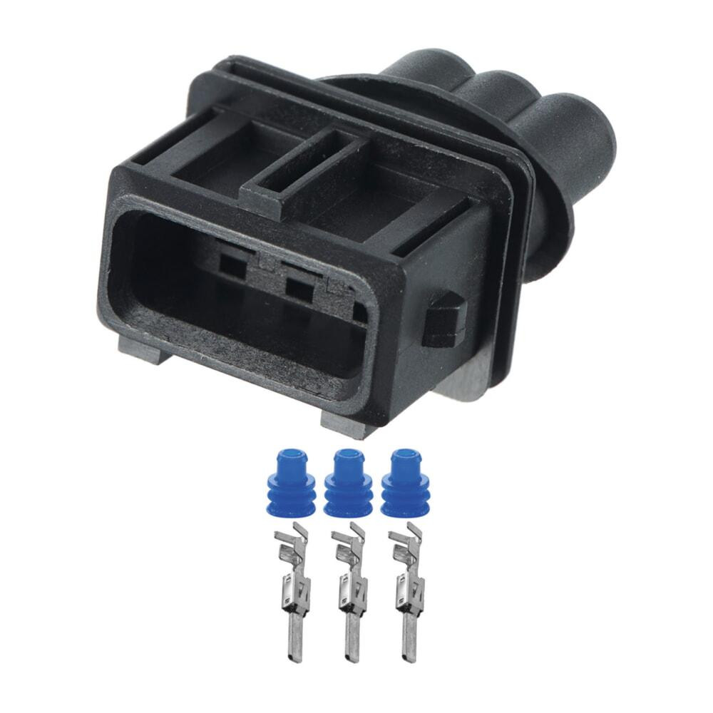 Разъем коннектор 3-кон., 357 972 763, 1-962581-1, TE Германия, Франция, Германия Много Audi, Bugatti, Porsche, Seat, Skoda, VW Киев - изображение 1