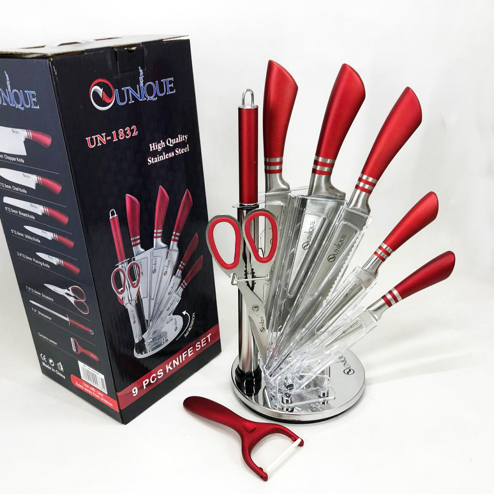 Эксклюзивные кухонные ножи, Кухонные ножи из хорошей стали, Отличный набор ножей, Наборы ножей KI-41 Львов - изображение 14