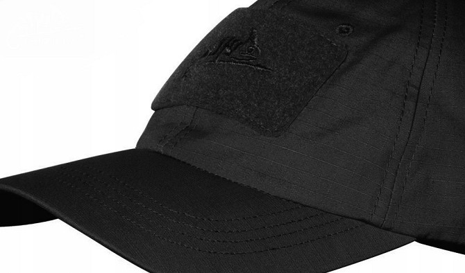 Універсальна Тактична Бейсболка з козирком Helikon-Tex "PoliCotton Ripstop" (CZ-BBC-PR-01) Black Нововолинськ - фото 3