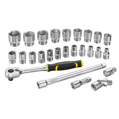 Набір головок Stanley FatMax Maxi Drive торцевих 1/2&quot;, шестигранних, 26 шт., кейс (FMMT98103-1) Вінниця - фото 8