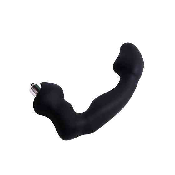 Массажер простаты рельефный Chisa Black Mont Avatar Dildo с вибрацией, черный Sex Aura Киев