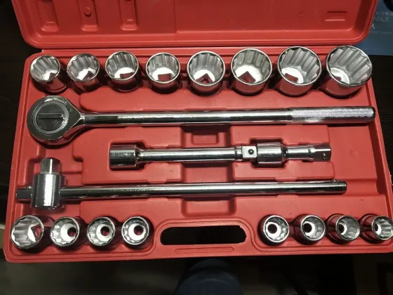 Набір головок LEX 21 од. — професійний комплект для СТО, привод 3/4" Львів