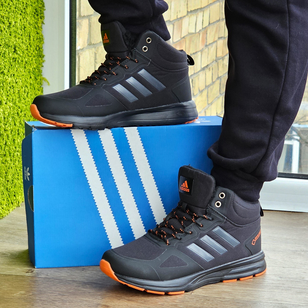 Зимові Кросівки Adidas Terrex GORE-TEX з МЕХОМ Чорні Чоловічі Адідас Гортекс (розміри: 41,42,43,44,45,46) — 4 Дніпро - фото 1