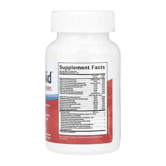 Витамины для женщин Fairhaven Health FertilAid Multivitamin For Women 90 капс Киев