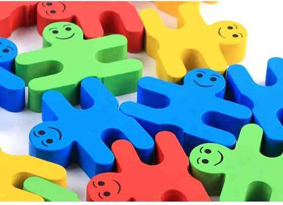 Детский развивающий деревянный сбалансированный складной конструктор Монтессори для раннего детства 16 Каменец-Подольский