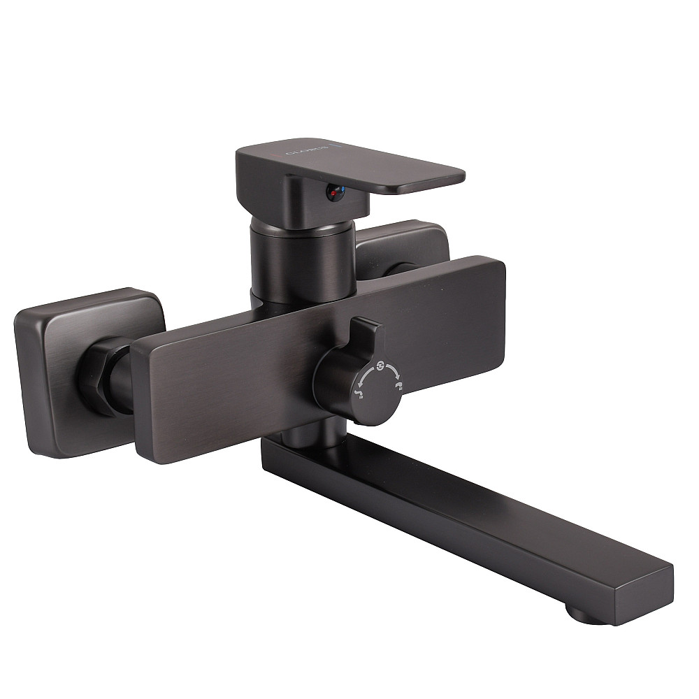 Змішувач для ванної Globus Lux Milano GLM-0102N-11-GRAPHITE Луцьк - фото 3