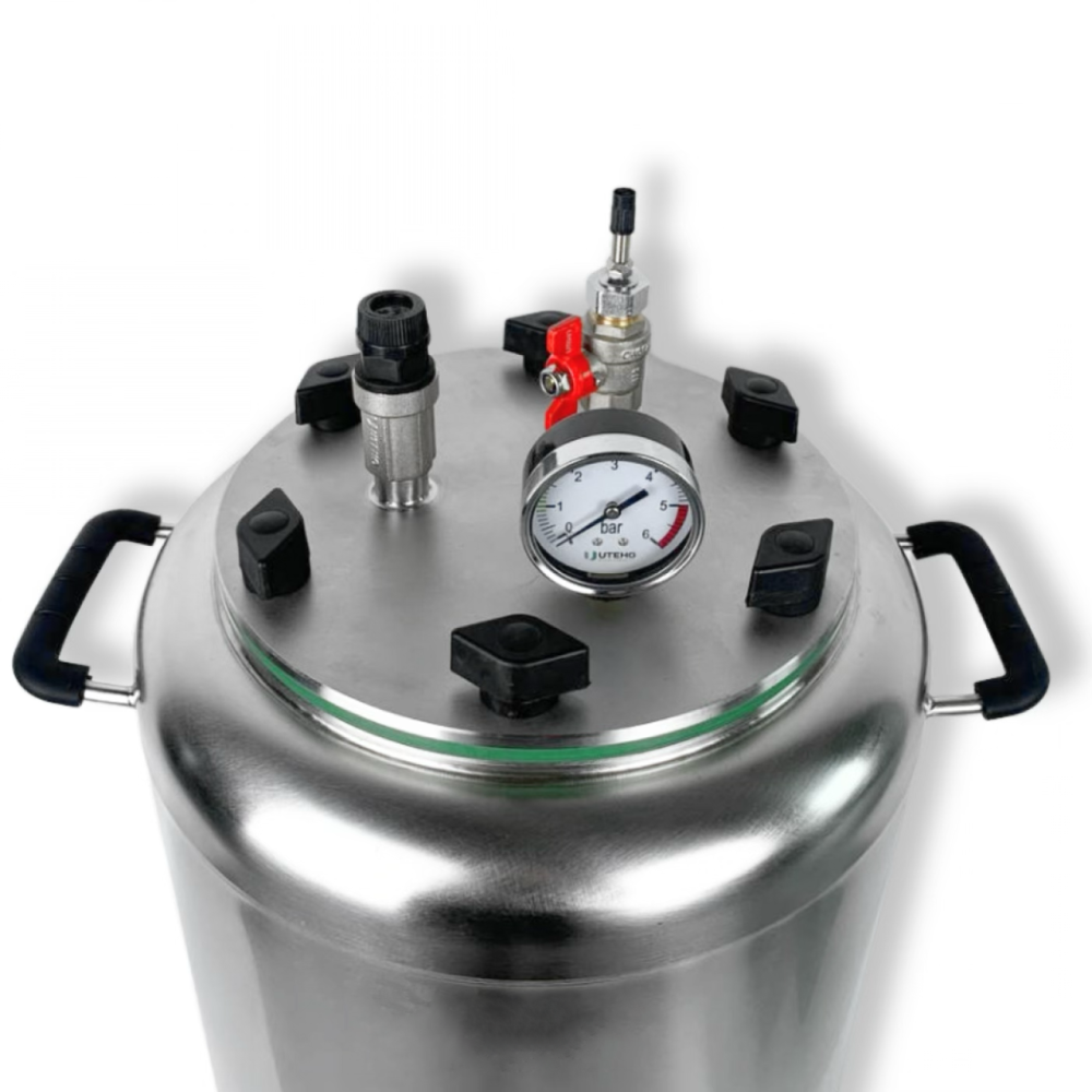 Автоклав бытовой А32 electro, универсальный на 32 банки, электрический из нержавеющей стали Киев - изображение 14