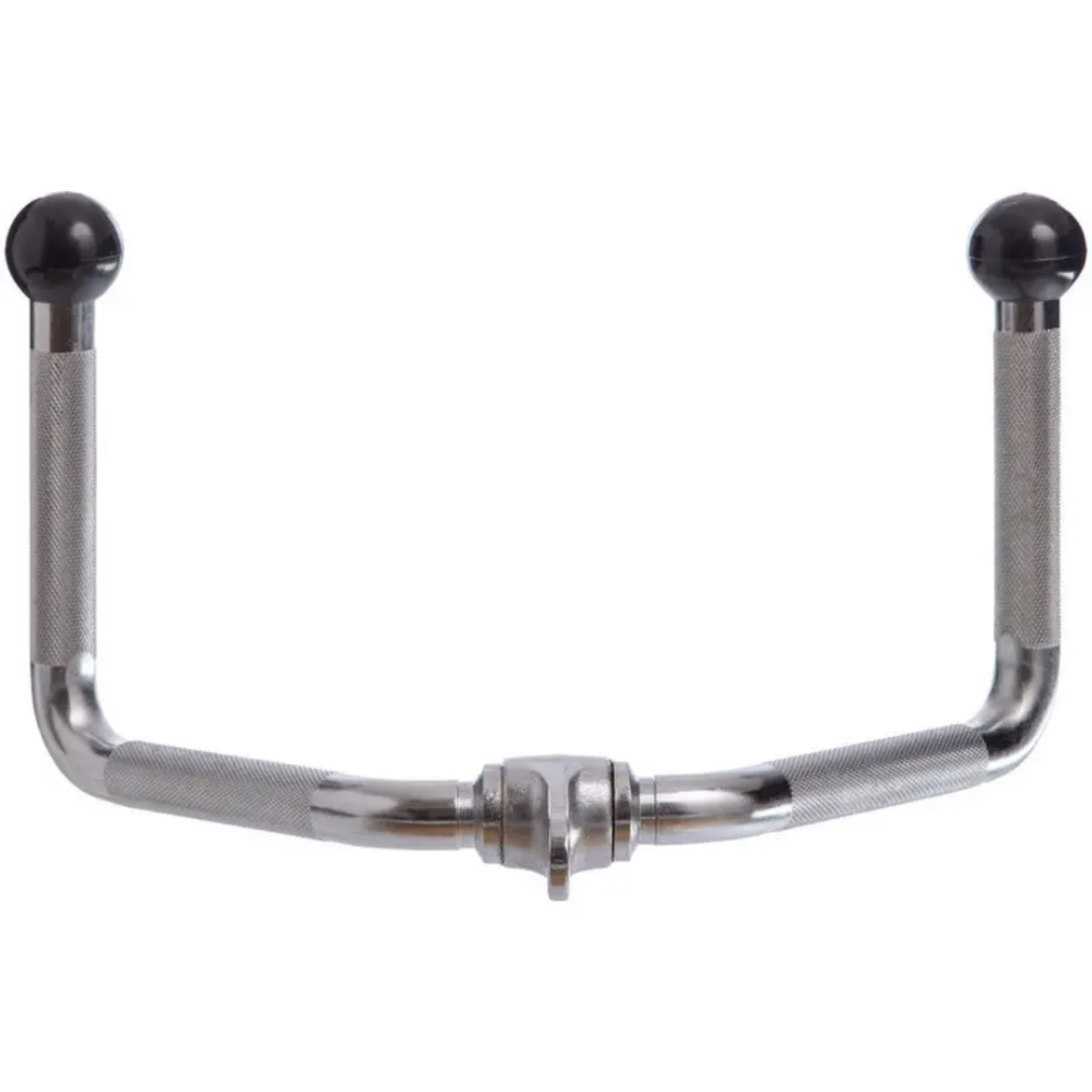 Ручка для нижньої тяги York Fitness Multi-Purpose багатофункціональна з гумовими наконечниками, хром Киев - изображение 3