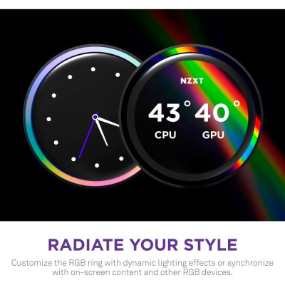 Система жидкостного охлаждения NZXT Kraken Elite RGB 240mm AIO (RL-KR24E-W2) Винница - изображение 6