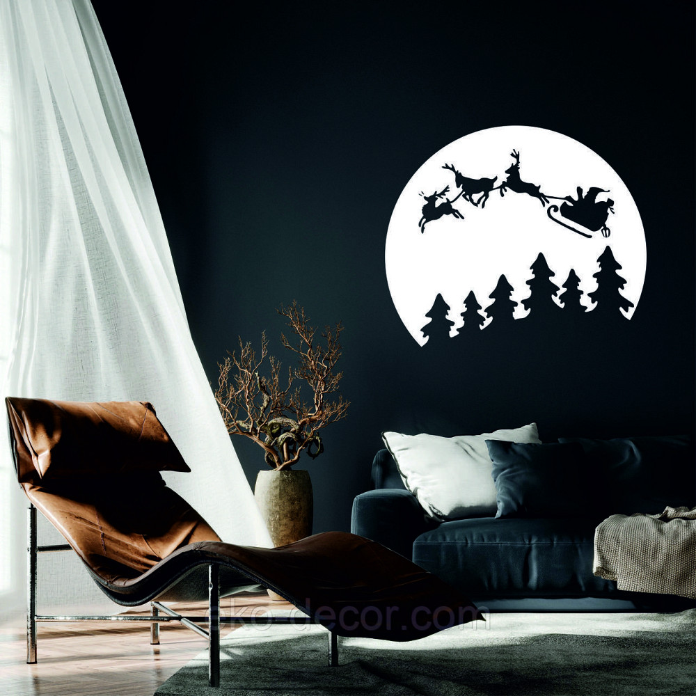 Декоративне настінне Панно «Новий рік», Декор на стену Київ - фото 4