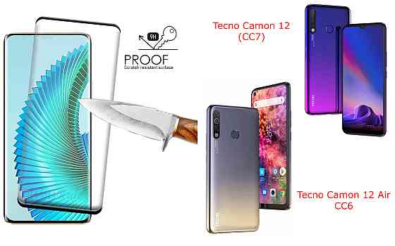 Захисне скло HyperGlass Pro для Tecno Camon 12 (CC7), Camon 12 Air CC6 – максимальна чутливість та захист Київ