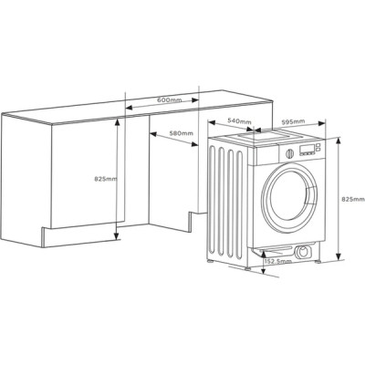 Пральна машина Interline WM 714016 PB Steam Вінниця - фото 2