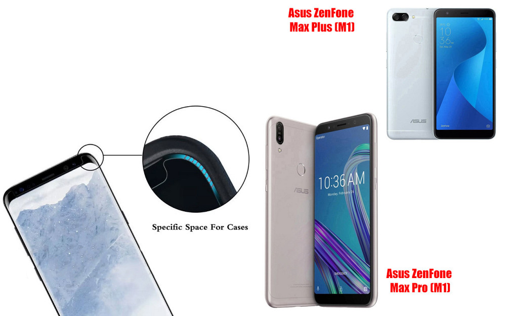 Захисне скло HyperGlass Pro для Asus ZenFone Max Plus (M1), Max Pro (M1) – максимальна чутливість та захист Київ - фото 3