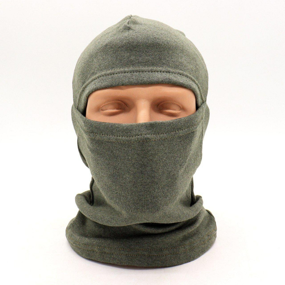 Балаклава утеплена на весну 2в1 для ЗСУ,унісекс,Зелена SBR Київ - фото 2