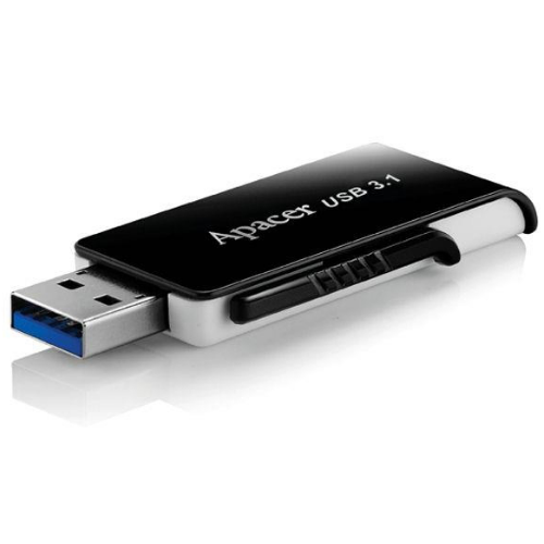 Флешка 32Гб USB 3.1 чорний AP32GAH350B-1 Apacer Житомир - фото 3