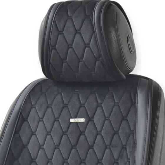 Накидки сиденье new york (передние) ромб черные на Мукачево