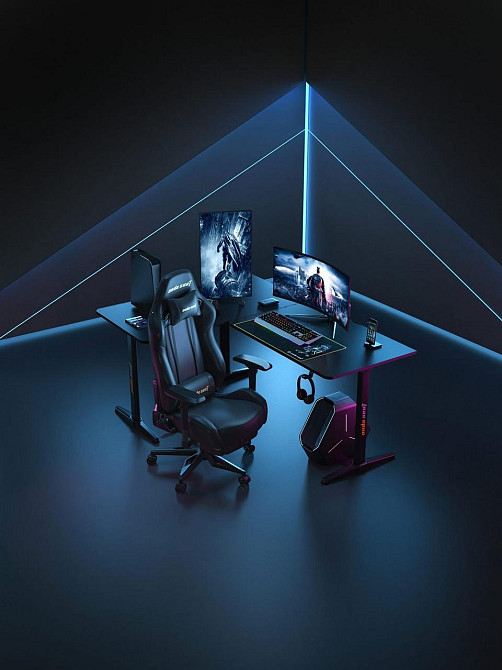 Комп'ютерний стіл Anda Seat Seeker Black (AD-D-PT-1600-01-B) ( 17231 ) Харьков - изображение 7