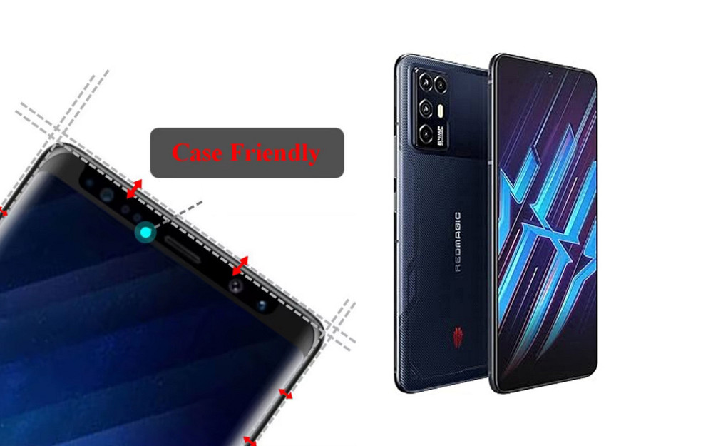 Захисне скло HyperGlass Pro для NUBIA RED MAGIC 6R, Red Magic 6S Pro – максимальна чутливість та захист Київ - фото 4