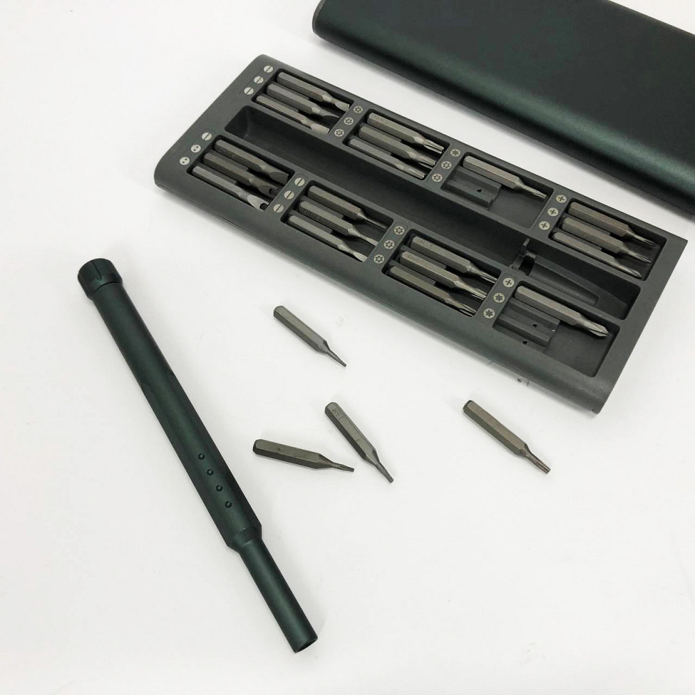 Набір прецизійних викруток з ручкою 48 в 1 у металевому футлярі FA-50 Львів - фото 14