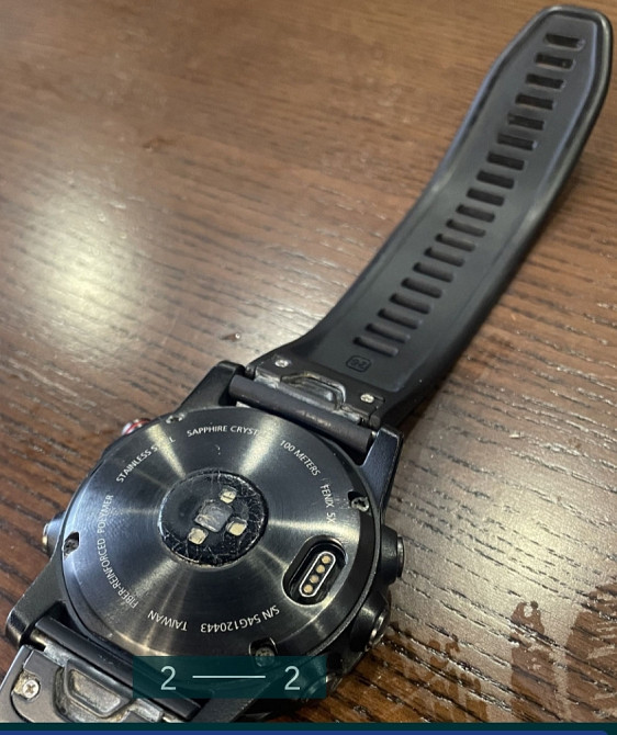 Часы: Garmin Fenix 5x Sapphire. Киев - изображение 2