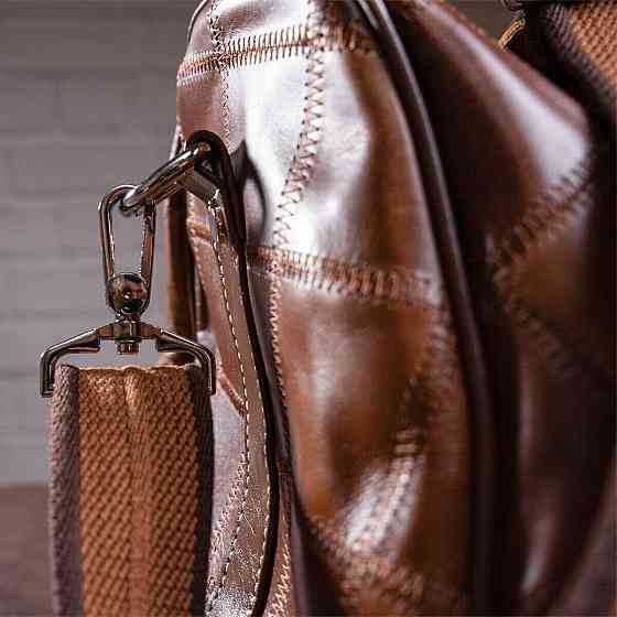 Дорожньо-спортивна сумка Vintage 14752 Коричнева Київ