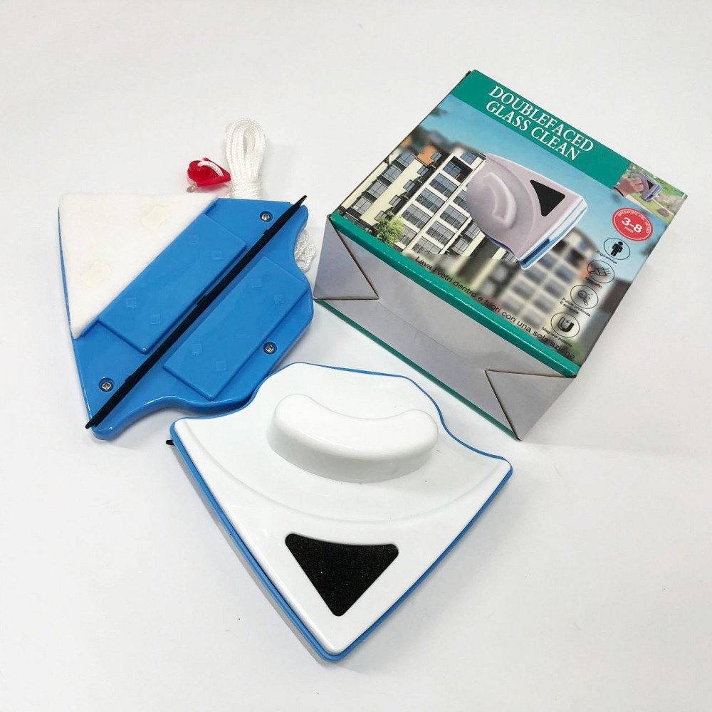 Щетка магнитная для мытья стекол с двух сторон Doublefaced Glass Clean OD-34 Львов - изображение 2